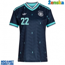 Njemačka David Raum #22 Gostujuci Dres za Ženska SP 2026 Kratak Rukav